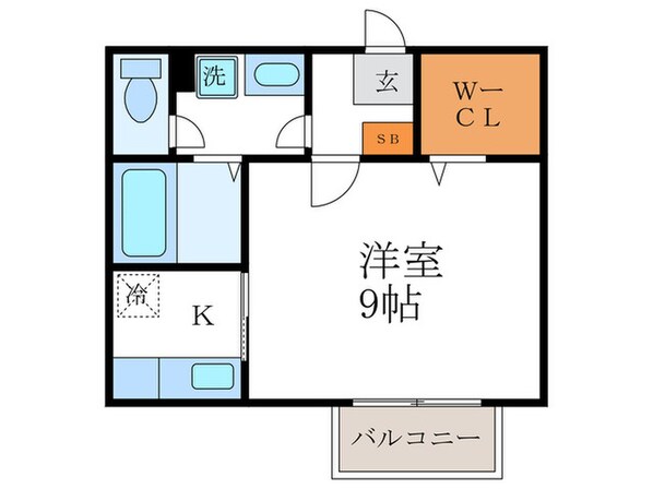 カーサフェリスの物件間取画像